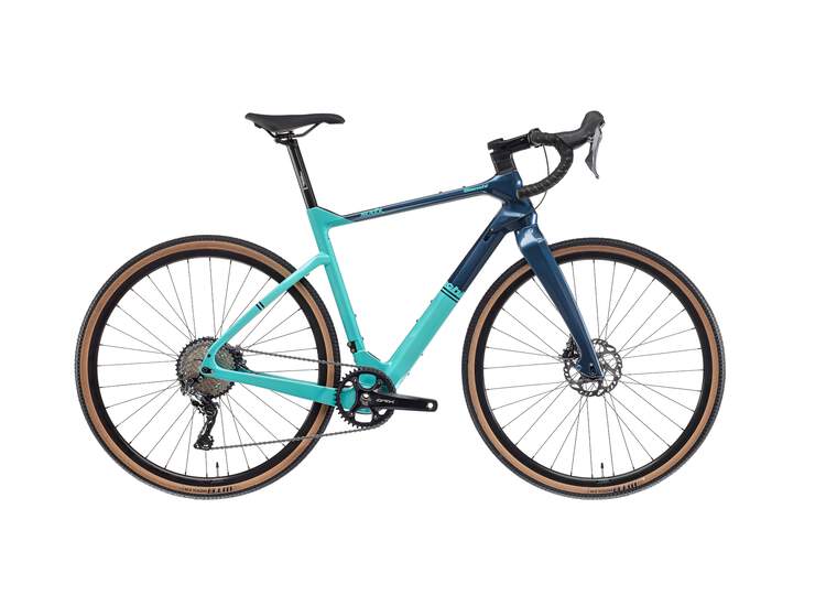 Bianchi ARCADEX CARBON ALL ROAD DISC Shimano GRX 600 1x11sp - 2023 GX: CK16/Blue notes Full Glossy S