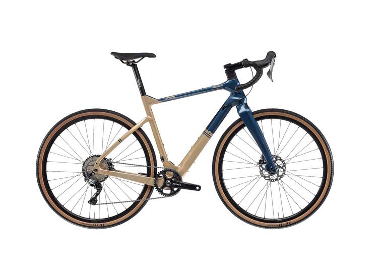 Bianchi ARCADEX CARBON ALL ROAD DISC Shimano GRX 600 1x11sp - 2023 GY: Gold Storm/Blue notes Full Glossy XS