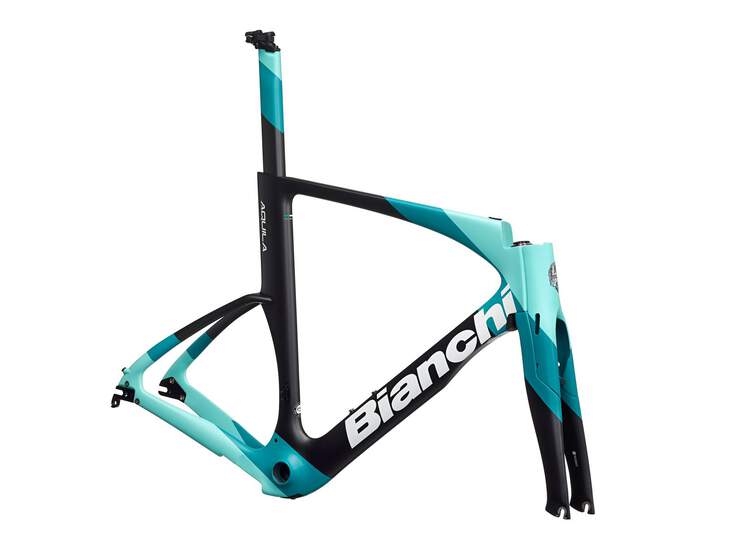 Bianchi AQUILA CV Time Trial Carbon - FRAMESET - XC L (Paint damage)
