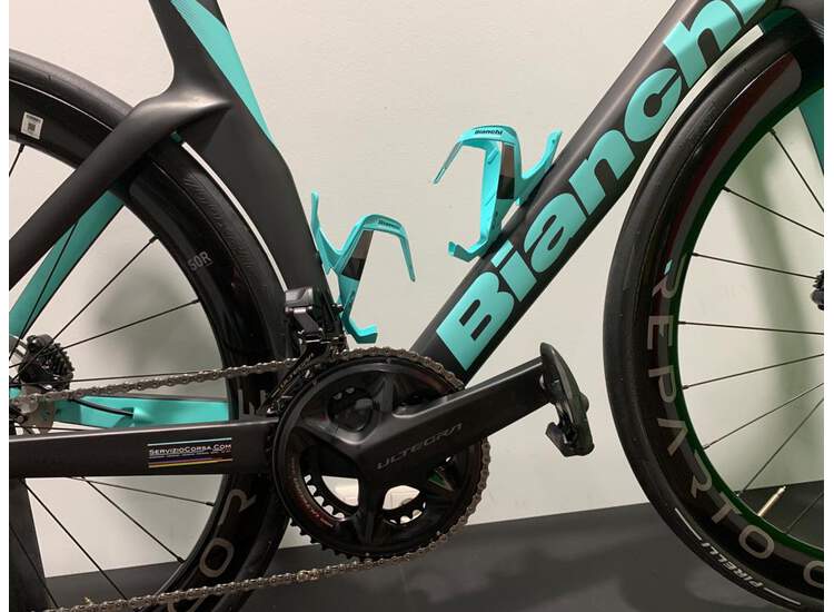 Bianchi Rennrad OLTRE RC Sram Red eTap AXS disc 12sp - 2023 XJ: Graphite | CK16 full matt 55