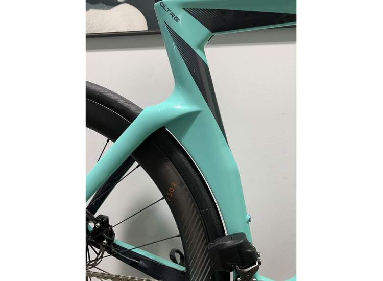 Bianchi Rennrad OLTRE RC Sram Red eTap AXS disc 12sp - 2023 XD: CK16 / Graphite Full Glossy 55