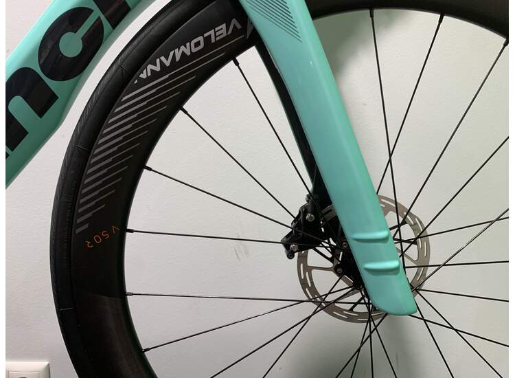 Bianchi Road Bike OLTRE Ultegra Di2 12sp Compact Disc brake - 2023 XD: CK16 / Graphite Full Glossy 59