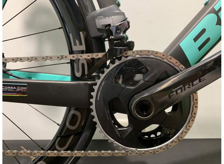 Bianchi Rennrad OLTRE RC Sram Red eTap AXS disc 12sp - 2023 XJ: Graphite | CK16 full matt 55