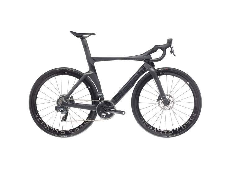 Bianchi Rennrad OLTRE RC Sram Red eTap AXS disc 12sp - 2023 XE: Graphite matt | Black glossy 59