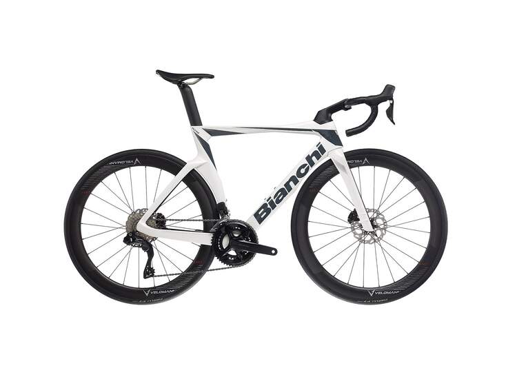 Bianchi Rennrad OLTRE RC Sram Red eTap AXS disc 12sp - 2023 XG: White / Graphite Full Glossy 57