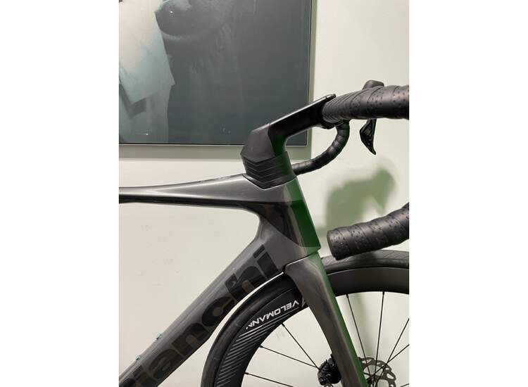 Bianchi Rennrad OLTRE RC Sram Red eTap AXS disc 12sp - 2023 XH: Dark Grey Metal / Graphite Full Glossy 53