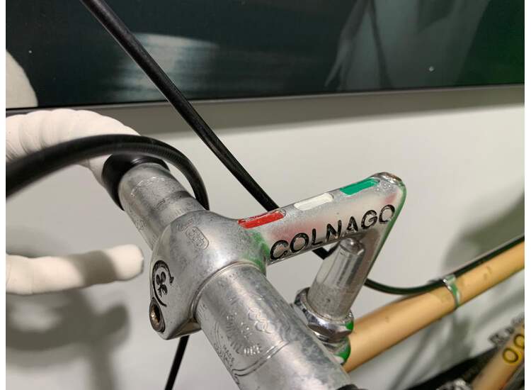 Colnago Super Campagnolo Record mit Gravur
