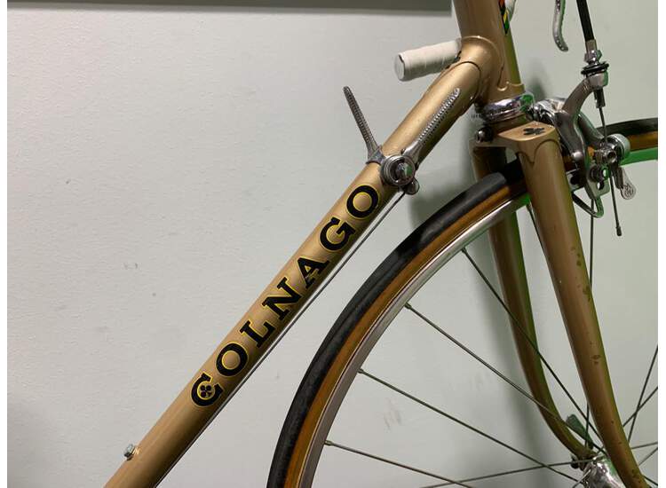 Colnago Super Campagnolo Record mit Gravur