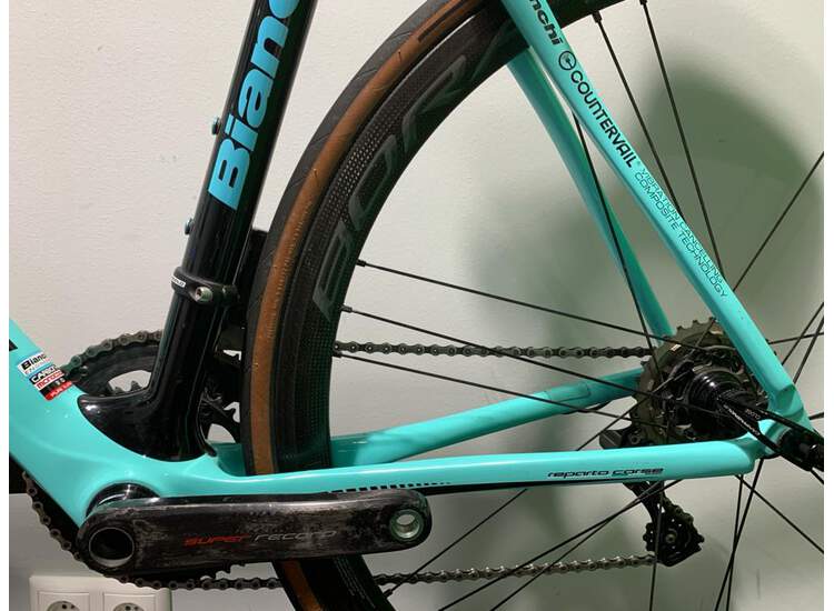 Bianchi Infinito CV Campagnolo Super Record EPS 12, 55cm