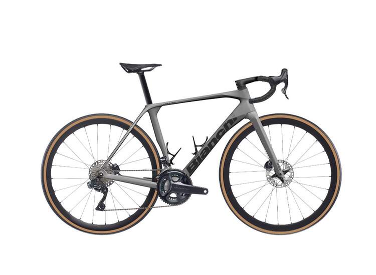 Bianchi Road Bike IMPULSO COMP GRX - 2024 F8 - Terra / Black Glossy XL