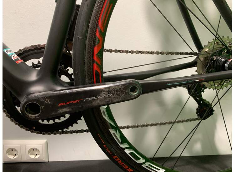 Bianchi Specialissima CV, Campagnolo Super Record EPS 12, 55 cm 6,7Kg.