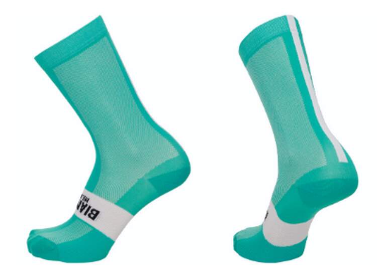 Bianchi Socken Hoch Celeste 40-43