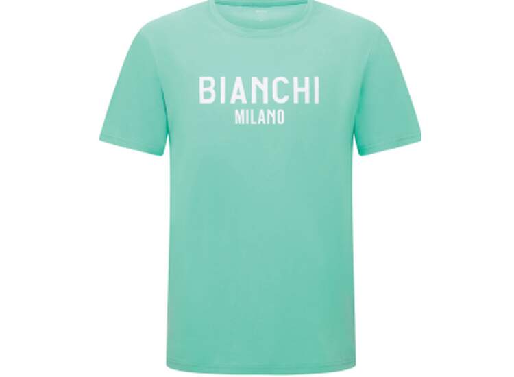 Bianchi Baumwoll T-Shirt Celeste L