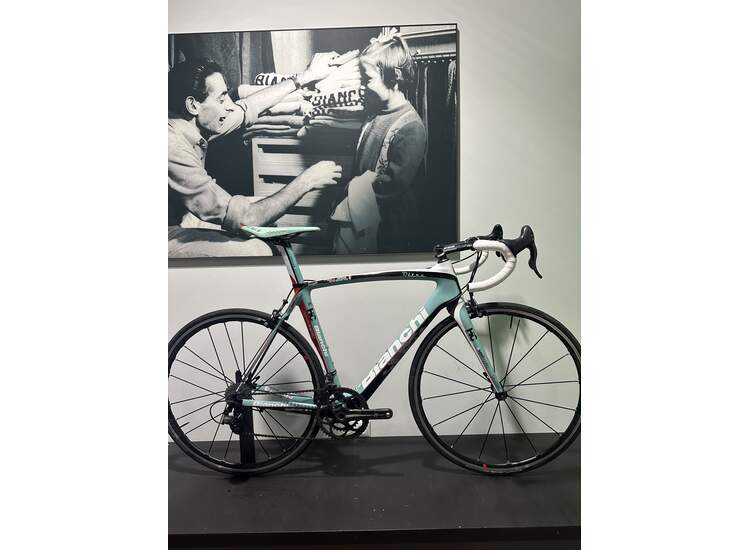 Bianchi V�lo Route 928 Carbon L Campagnolo Record 10S - 50cm - 7,1Kg
