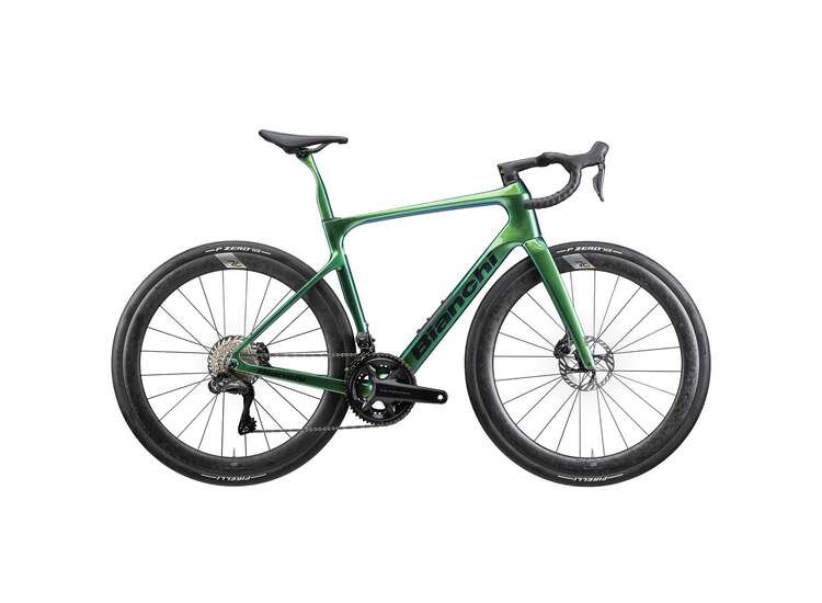 Bianchi Rennrad INFINITO PRO ULTEGRA DI2 4IIII PWM - 2026 9H - Acid Celeste Glossy - Black Matt 59