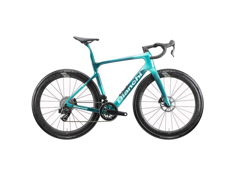 Bianchi Rennrad INFINITO PRO FORCE ETAP AXS E1 PWM - 2026 8B - Metallic Celeste/Dark turquoise - CK16 [Full glossy] 61