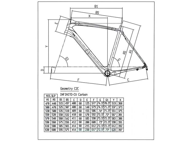 Bianchi Infinito Cv 2015 - Campagnolo Athena 11sp (kk) - Size 59