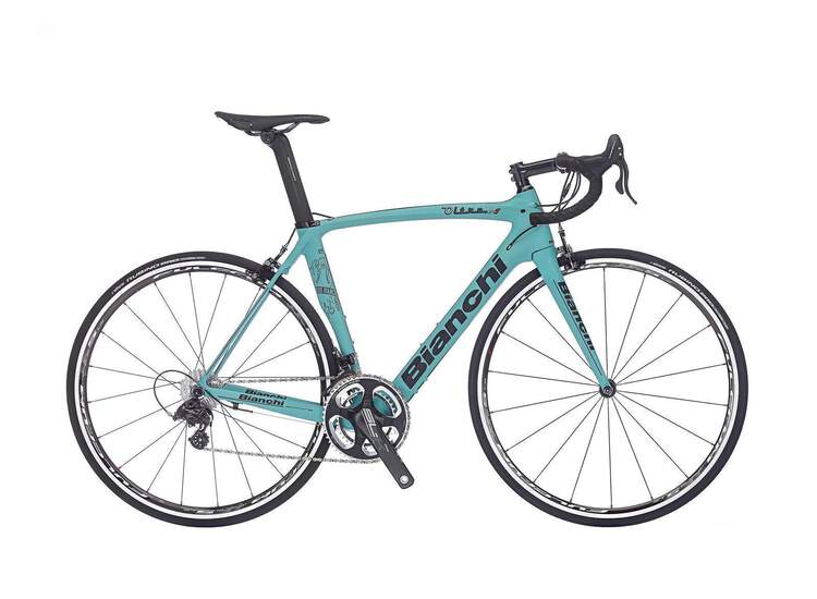 Bianchi Oltre Xr.1 2016 - Campagnolo Chorus Mix 11sp Semi Compact 1q - Celeste Matt 61