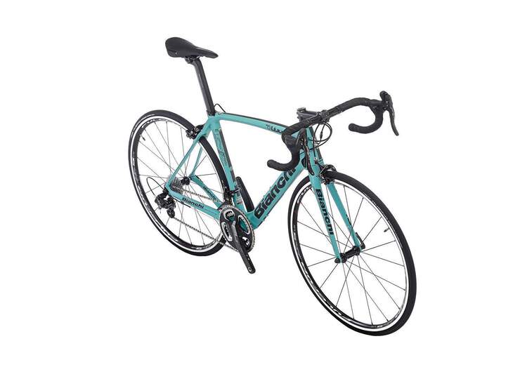 Bianchi Oltre Xr.1 2016 - Campagnolo Chorus Mix 11sp Semi Compact 1q - Celeste Matt 61