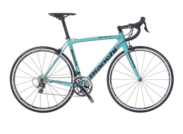 Bianchi Semper Pro 2016 - Shimano 105 11sp Compact 1j - Celeste 50