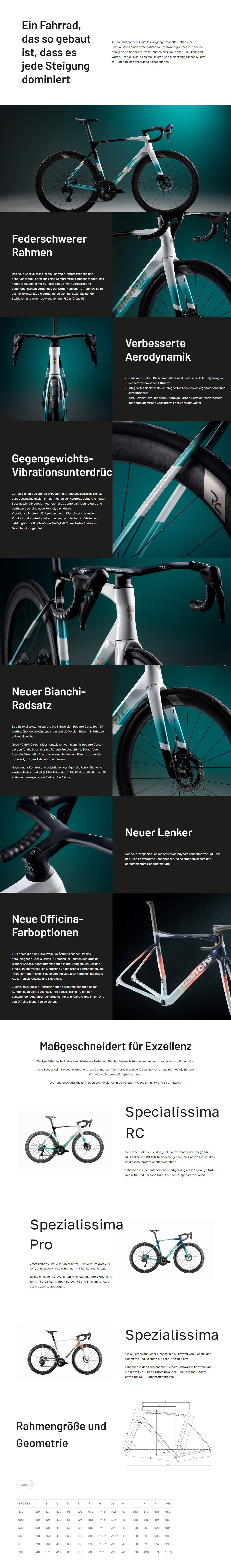 Bianchi Specialissima